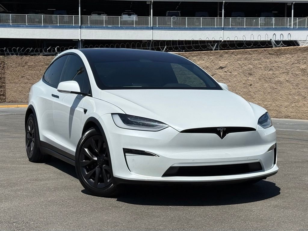 Used 2023 Tesla Model X Long Range with VIN 7SAXCDE5XPF376298 for sale in San Bernardino, CA
