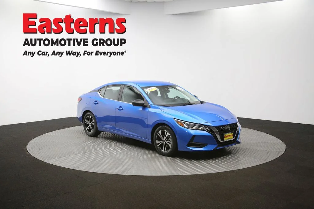 Used 2021 Blue Nissan SV image 45
