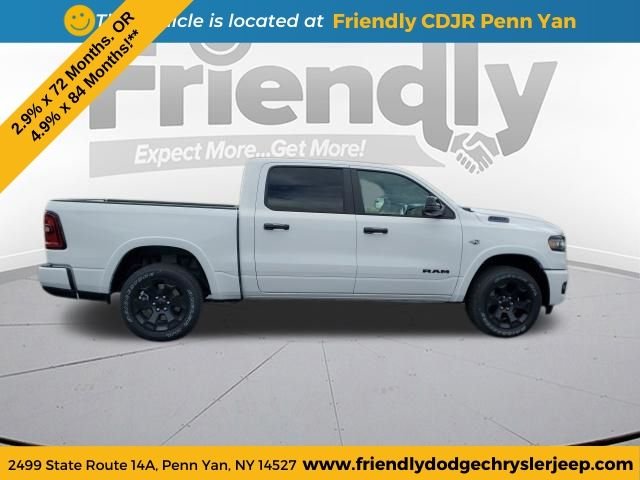 New 2026 Bright White Clear-Coat Exterior Paint RAM Big Horn/Lone Star image 6