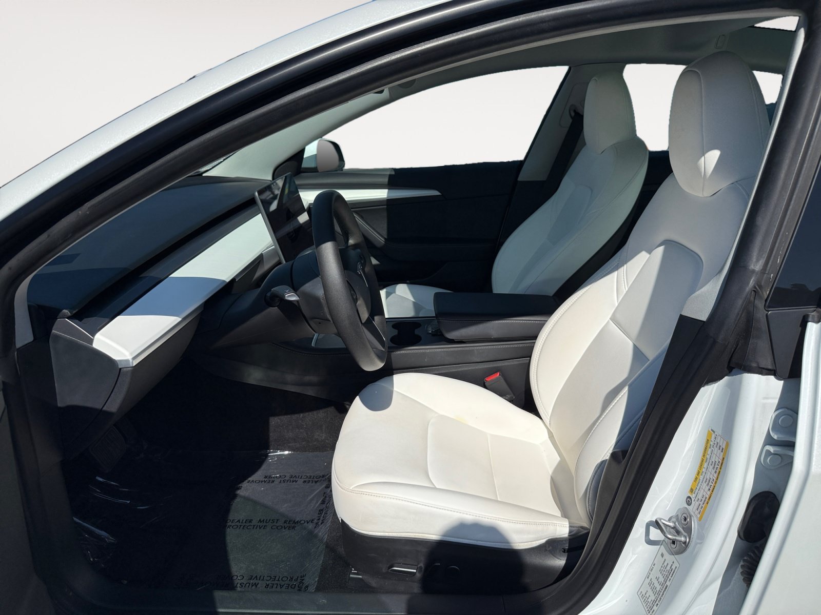 Used 2023 Pearl White Multi-Coat Tesla  image 10