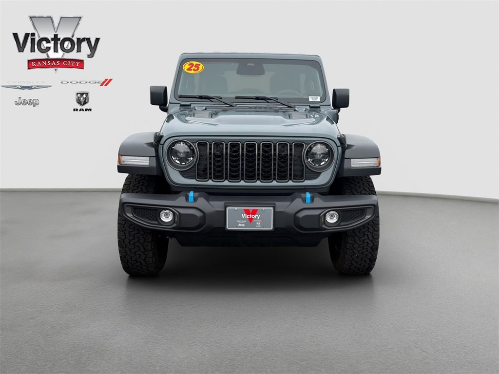 Used 2025 Jeep Wrangler 4xe Rubicon 4XE with VIN 1C4RJXR66SW584540 for sale in Kansas City