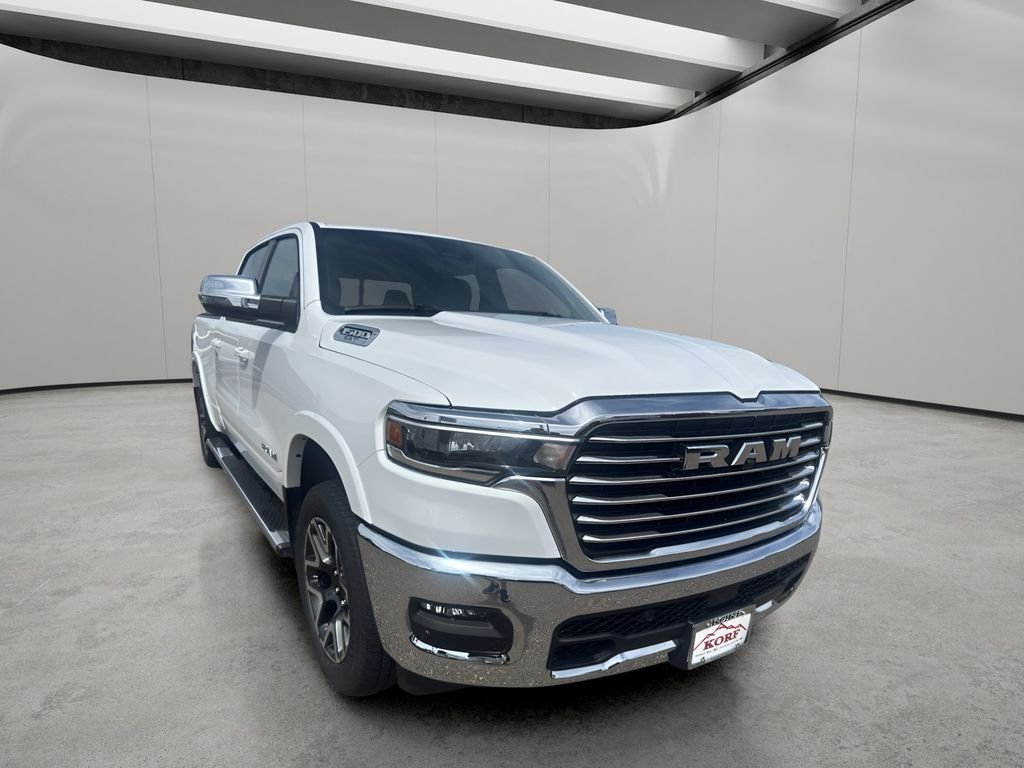 Used 2025 Bright White Clearcoat Ram Laramie image 7