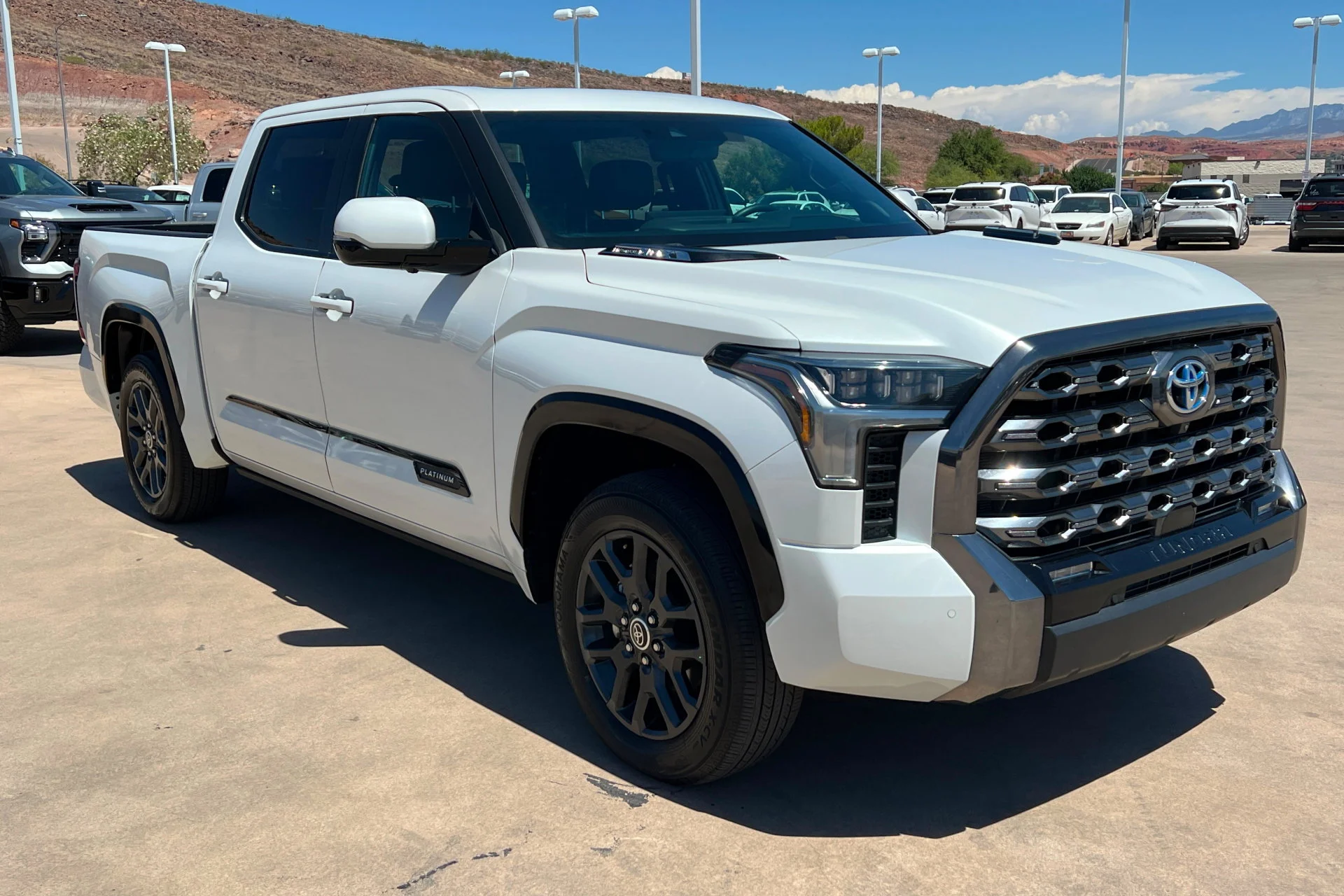 Used 2022 Wind Chill Pearl Toyota Platinum Hybrid image 7