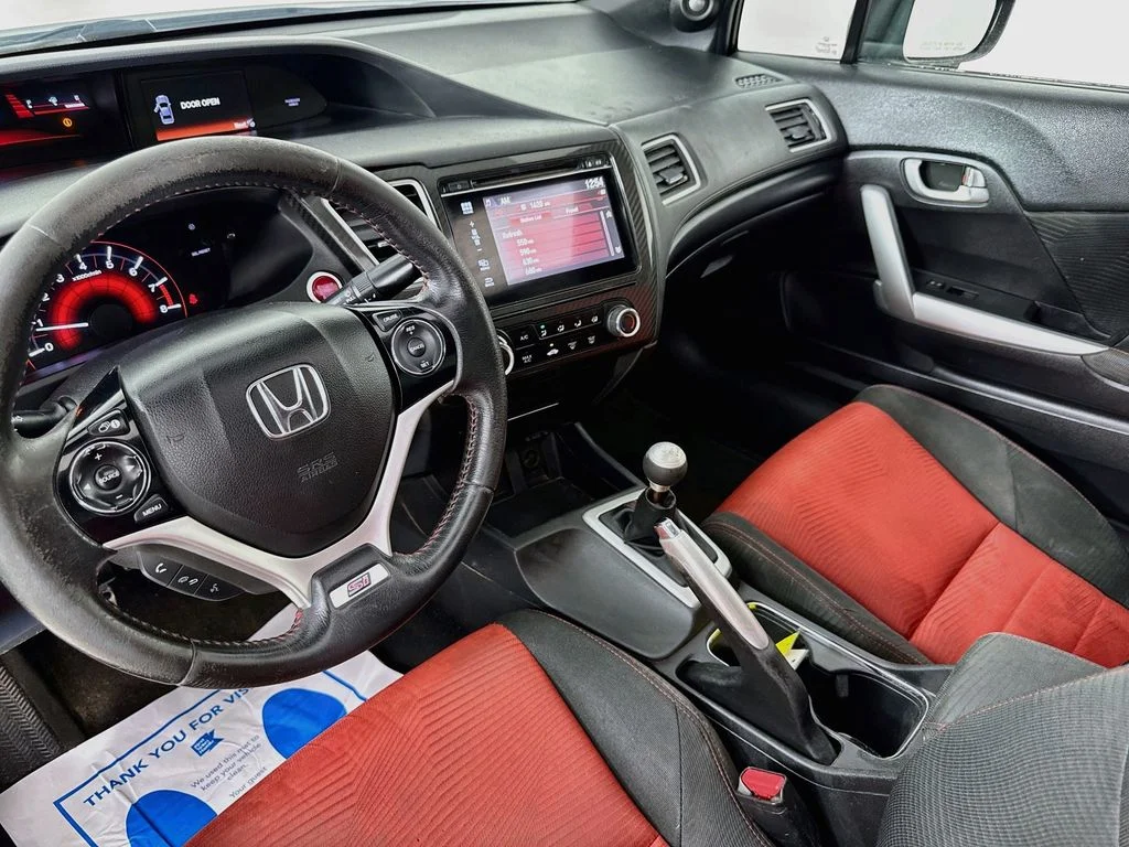 Used 2015 Crystal Black Pearl Honda Si image 26