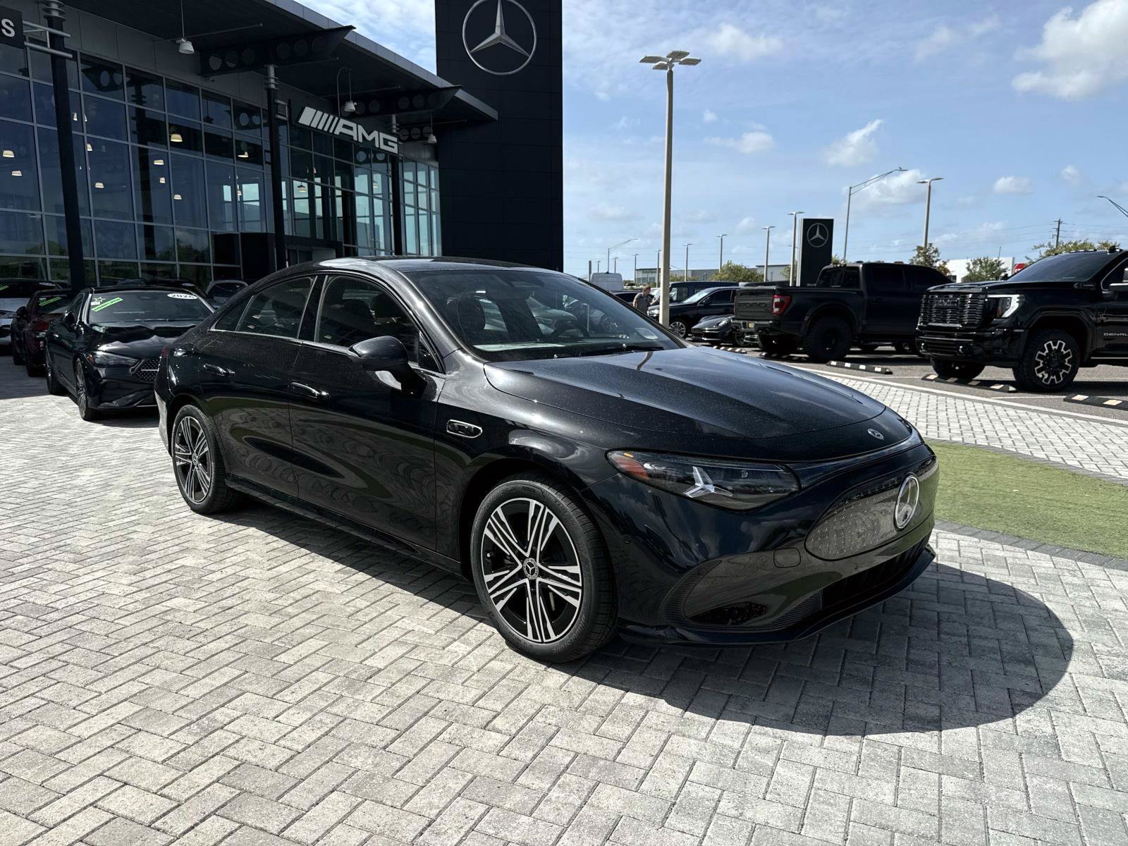 New 2027 Cosmos Black Mercedes-Benz 350 Electric 4MATIC® image 7