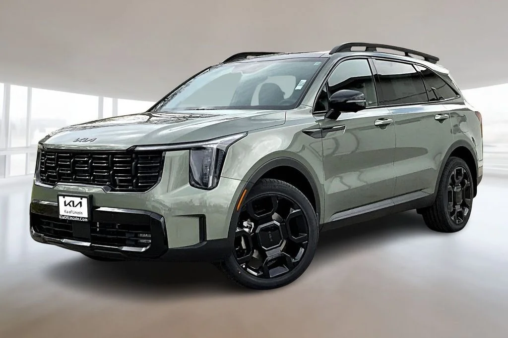 New 2026 Jungle Green Kia X-Line SX Prestige AWD image 1