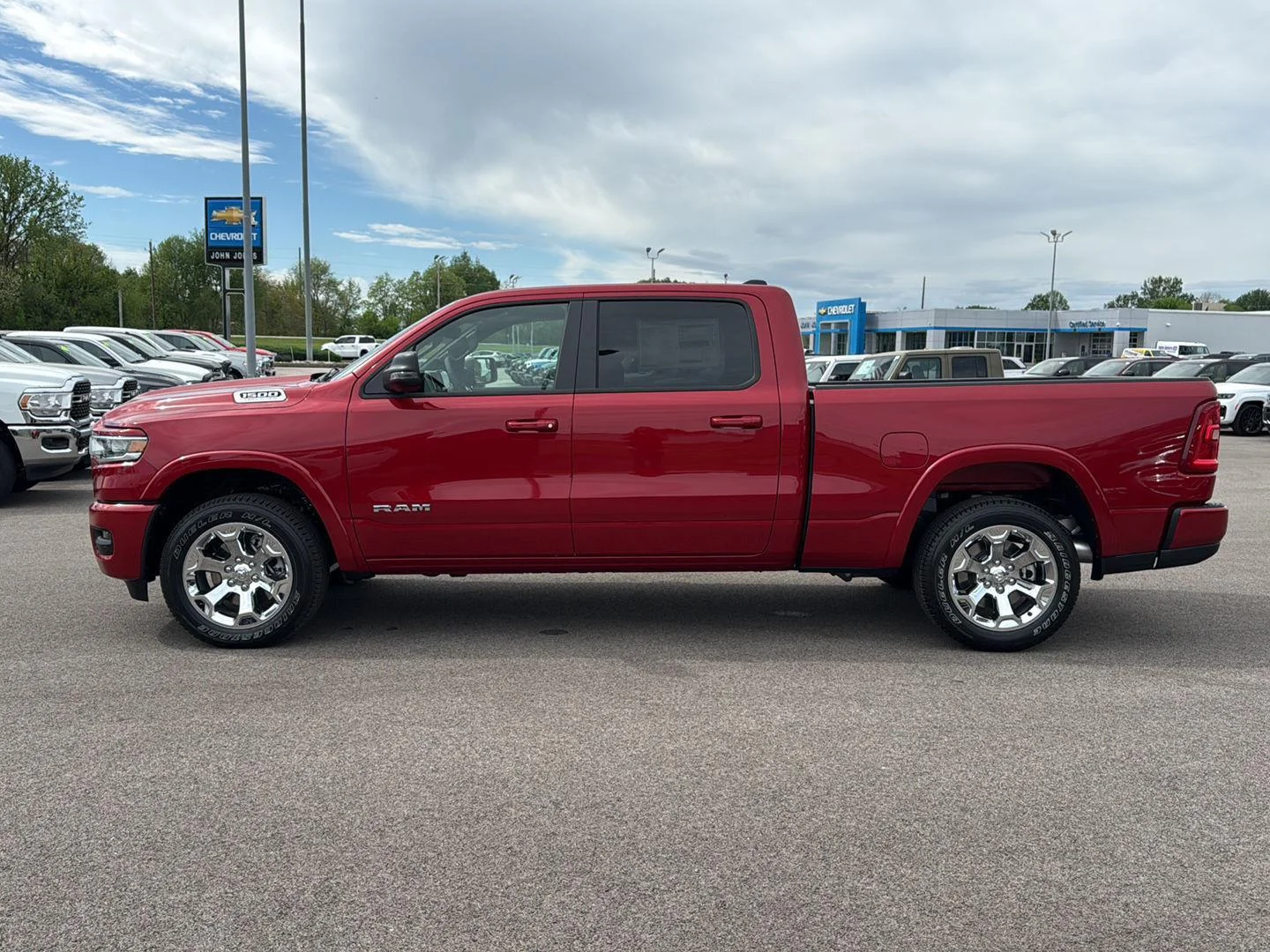 New 2026 Molten Red Pearlcoat Ram Big Horn image 7