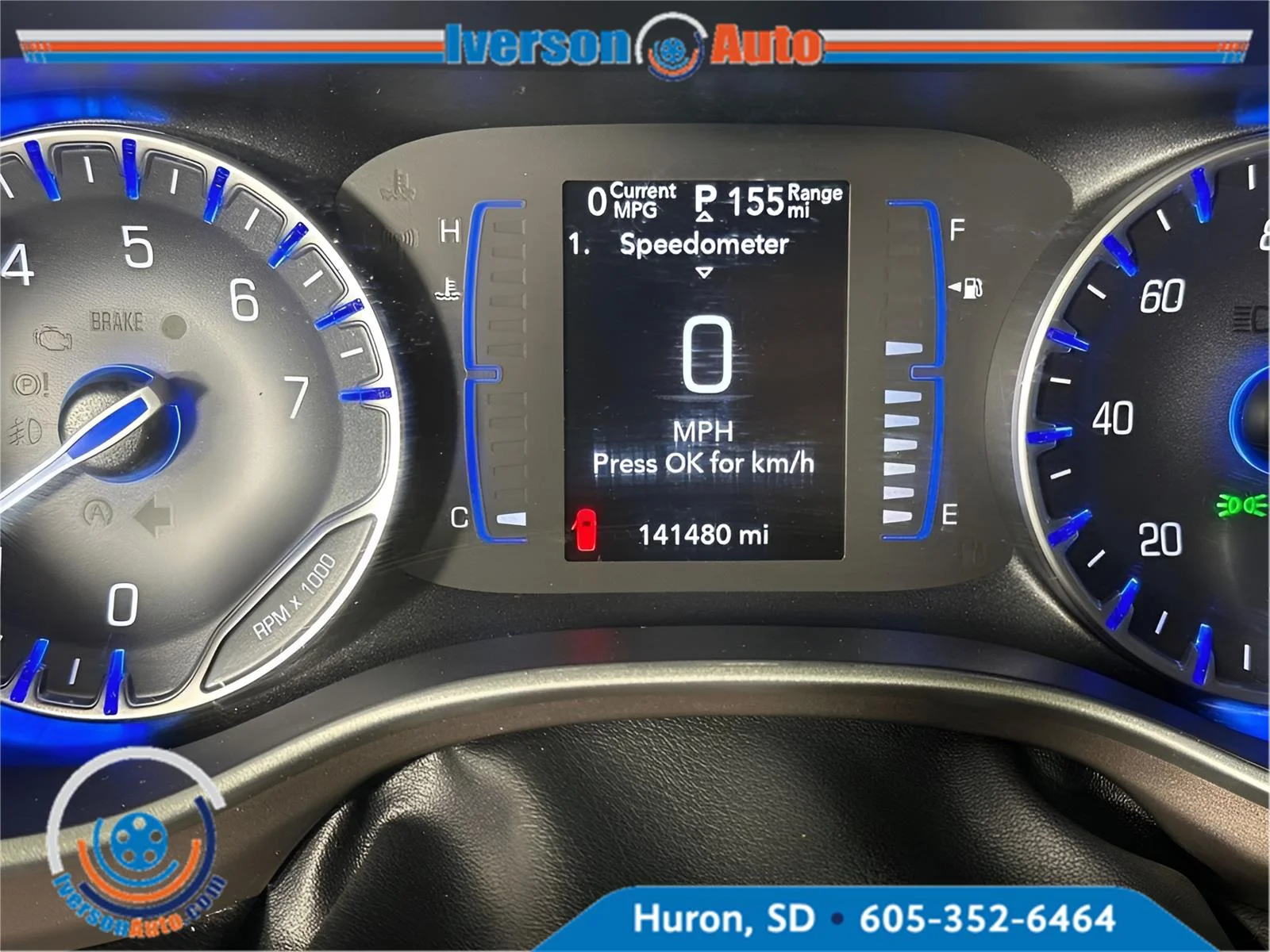 Used 2020 Brilliant Black Crystal Pearlcoat Chrysler LXI image 14