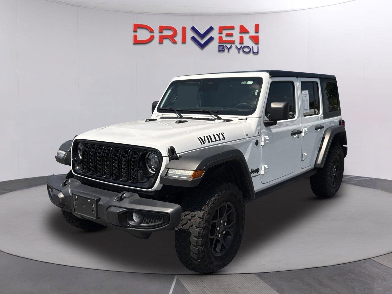Used 2025 Bright White Clearcoat Jeep Willys image 8