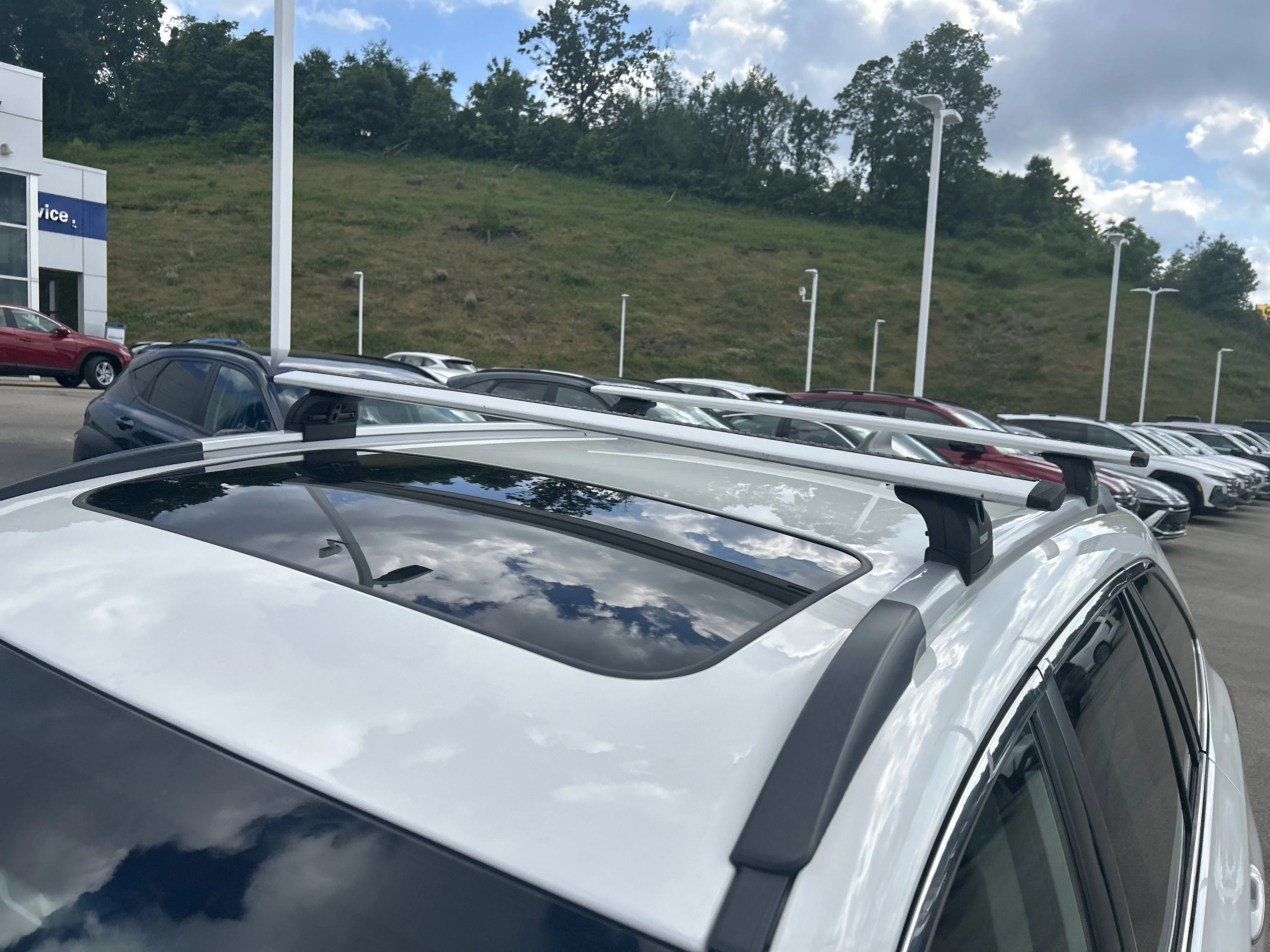 Used 2018 Crystal White Pearl Subaru Touring image 11