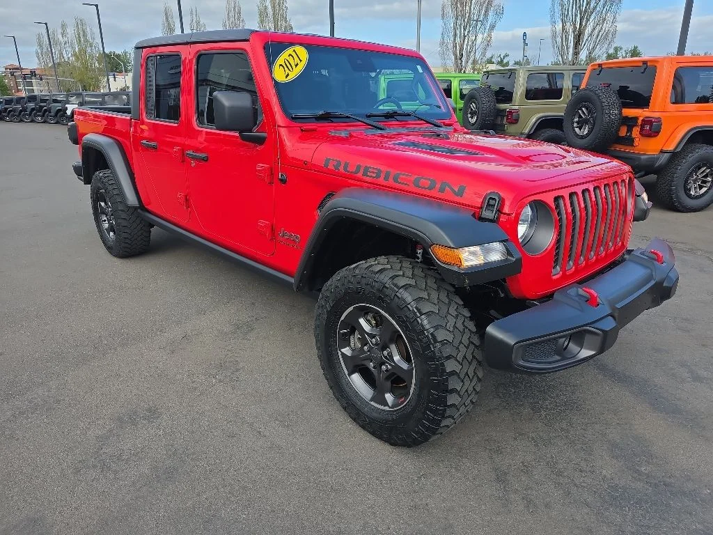 Used 2021 Red Jeep Rubicon image 7