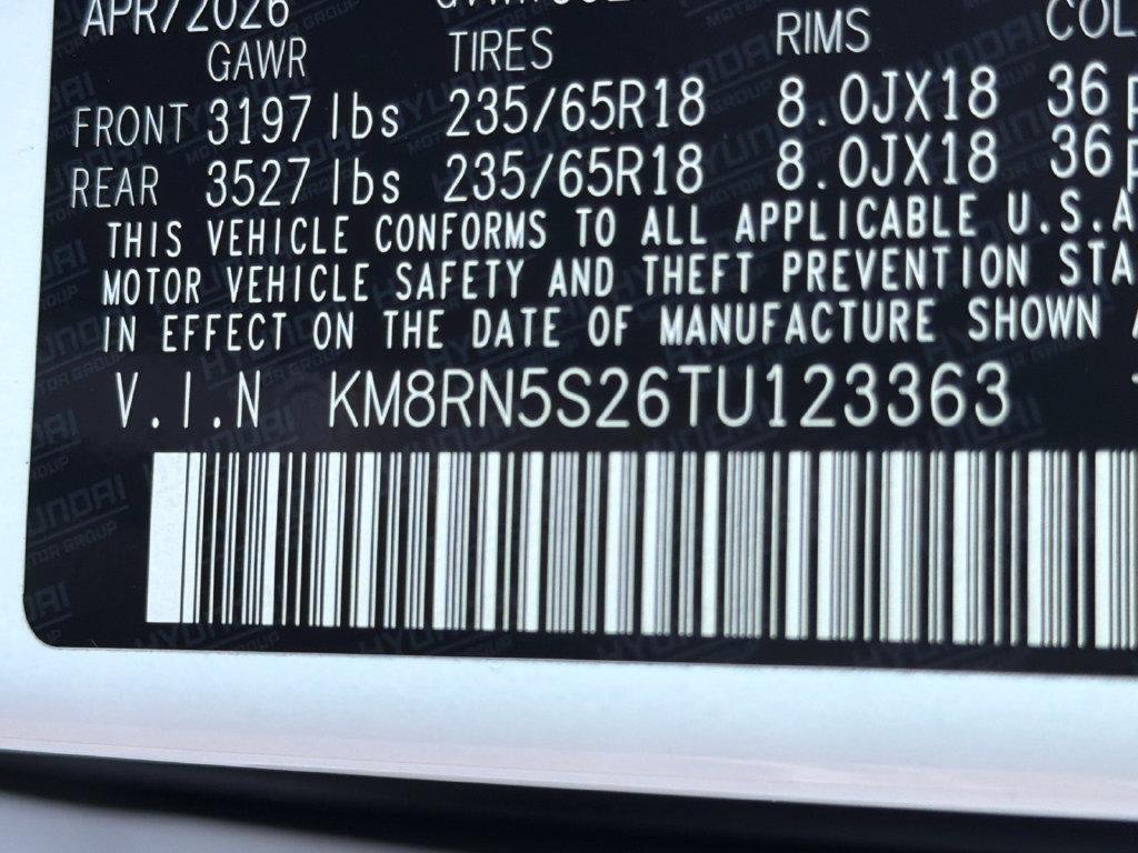 New 2026 White Hyundai SEL Premium FWD image 33