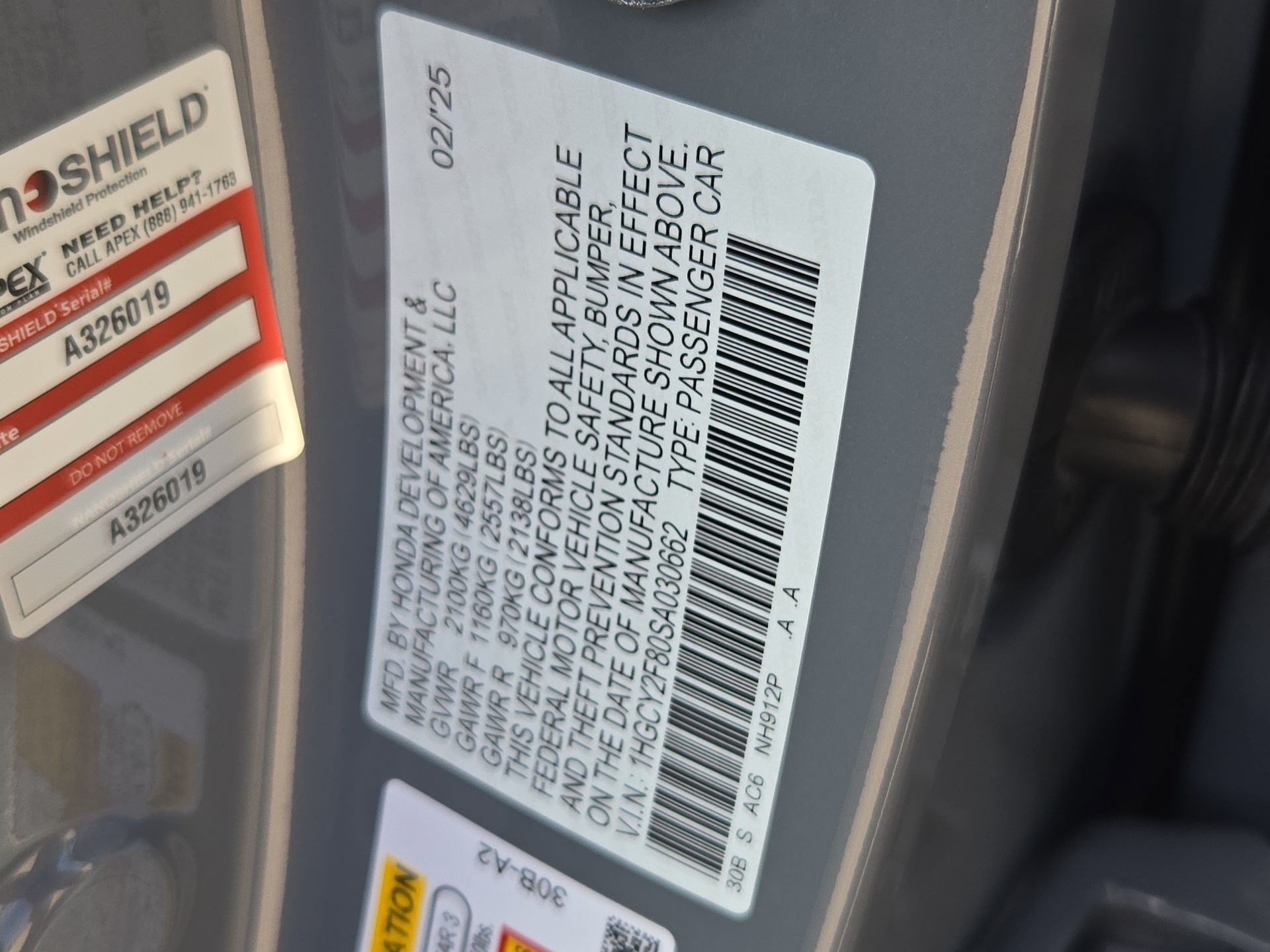 Certified Used 2025 Urban Gray Pearl Honda HYBRID TOURING image 34