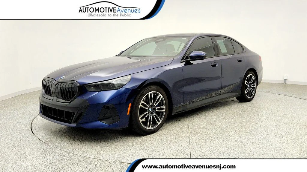 Used 2024 Tanzanite Blue II Metallic BMW 530i w/ M Sport Pro Pkg, Luxury Seating & Premium Pkg image 1