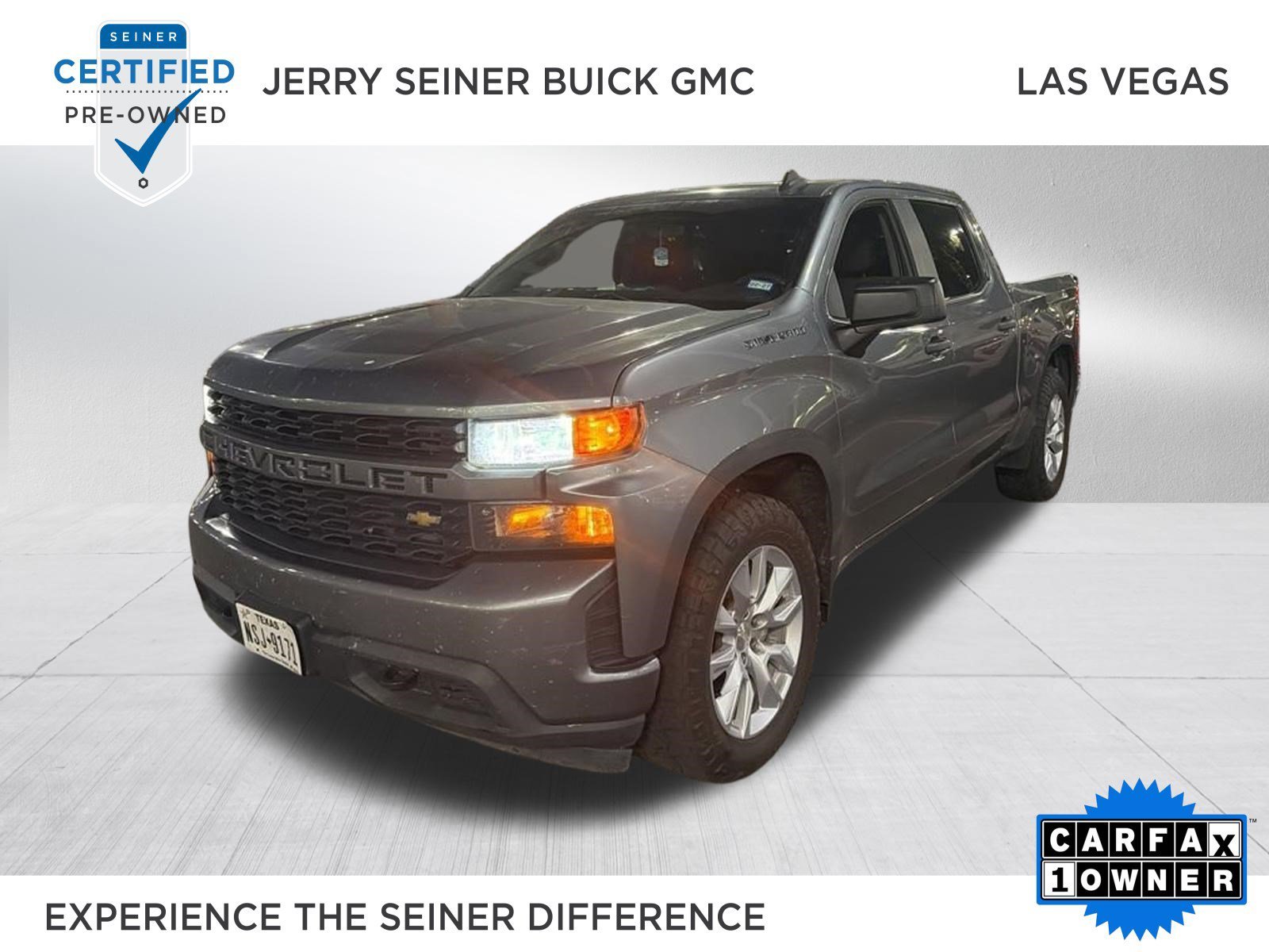 Used 2020 SATIN STEEL METALLIC Chevrolet Custom image 1