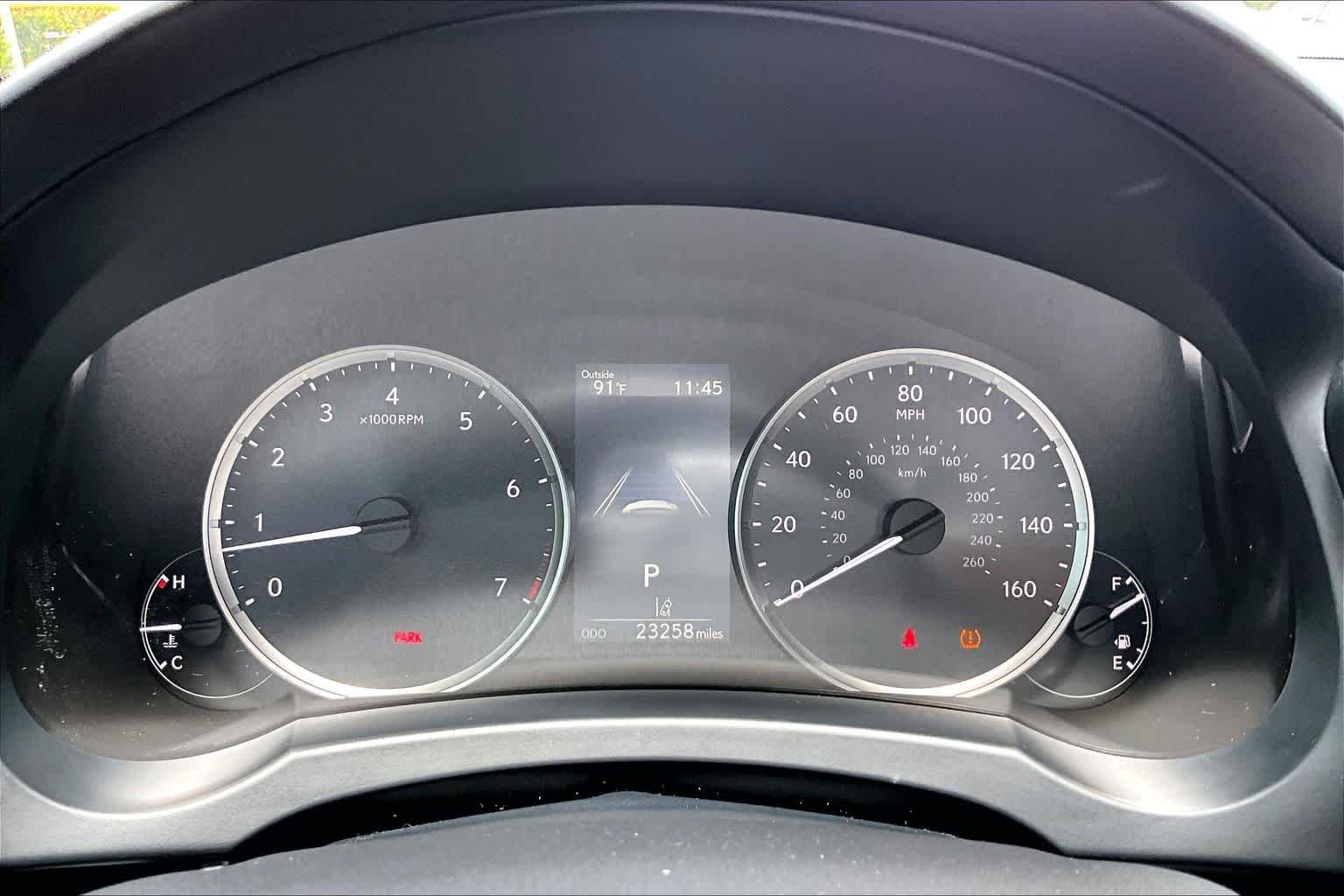 Used 2025 Cloudburst Gray Lexus F SPORT Design image 24