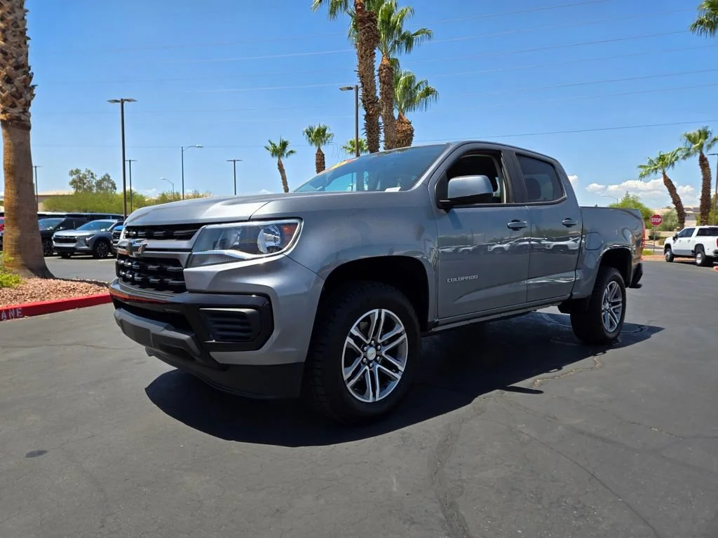 Used 2022 Satin Steel Metallic Chevrolet WT image 2
