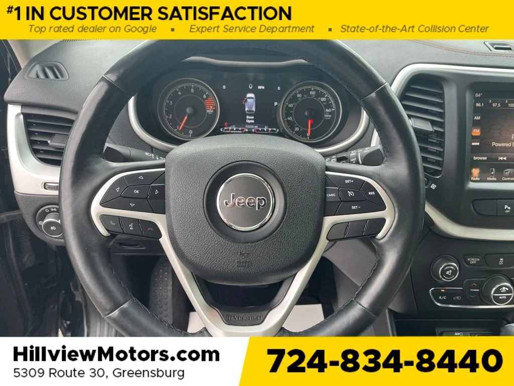 Used 2018 Diamond Black Jeep Limited image 20