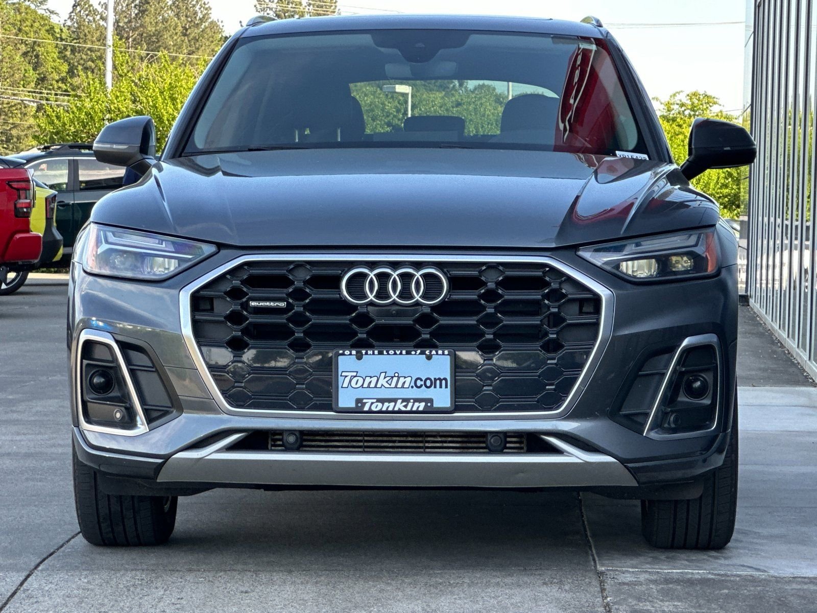 Used 2022 Gray Audi 45 S line Premium image 7