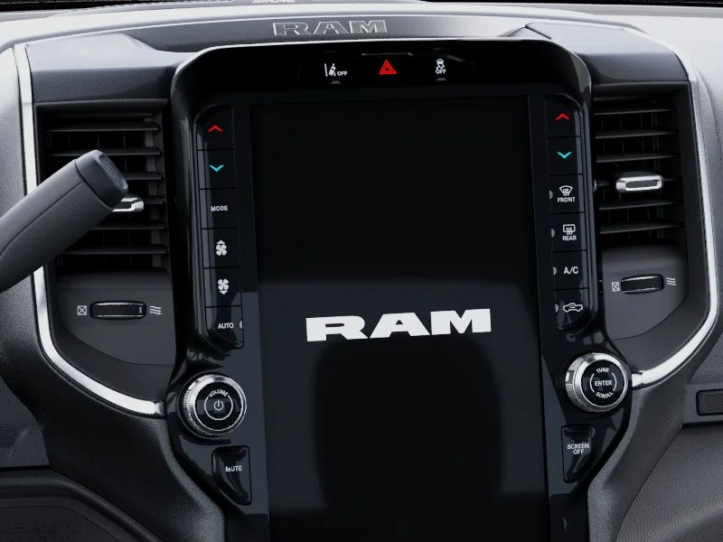 New 2025 Bright White Clearcoat RAM Big Horn image 54