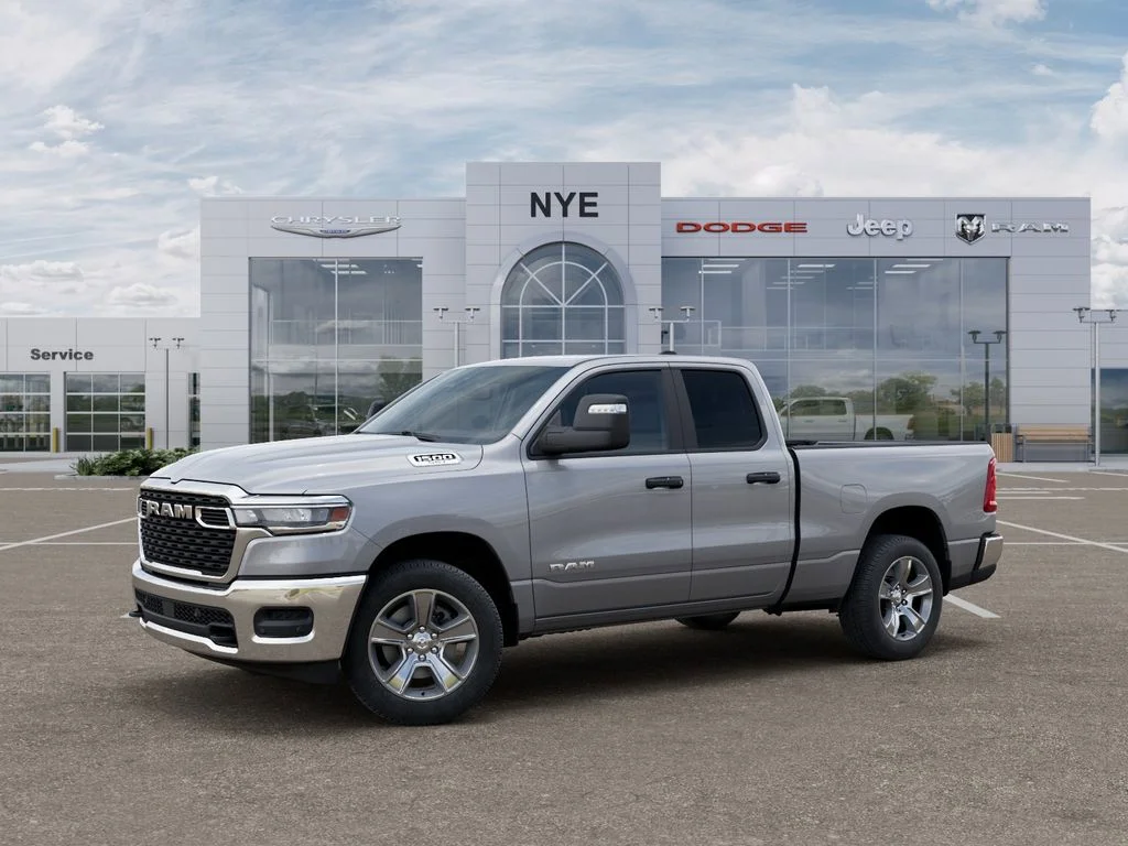 New 2025 Billet Silver Metallic Clear-Coat Exterior Paint RAM Tradesman image 2