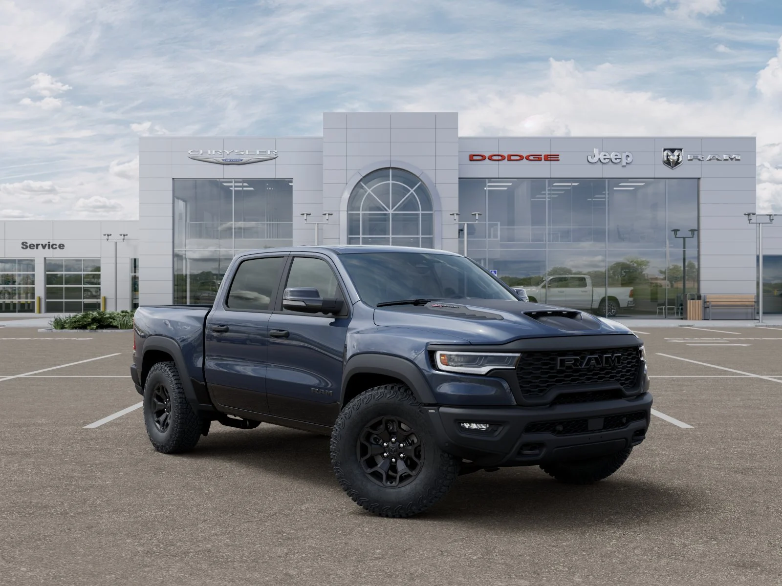 New 2026 Forged Blue Metallic Exterior Paint RAM RHO image 33