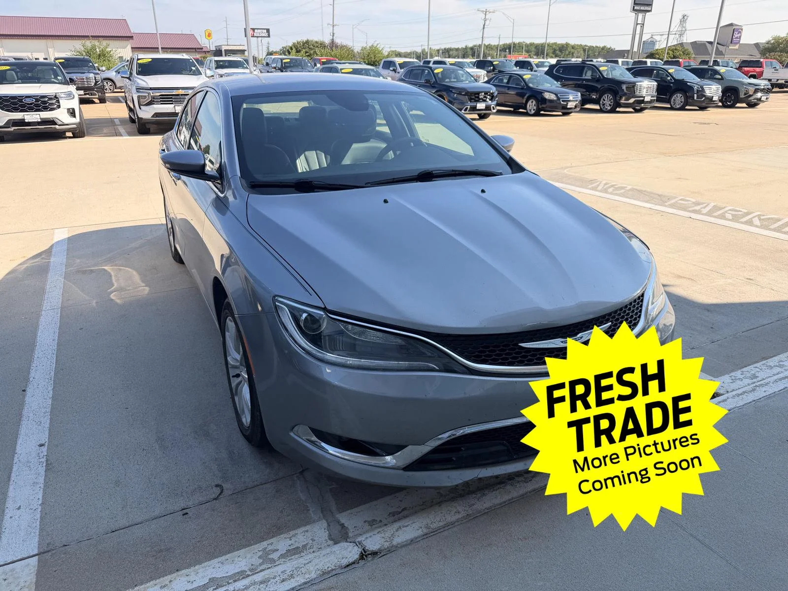 Used 2016 Chrysler 200 C with VIN 1C3CCCCB8GN110055 for sale in Charles City, IA