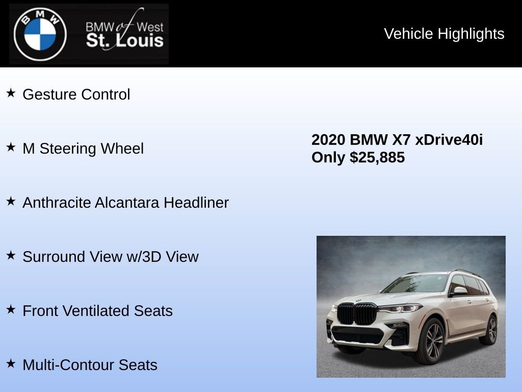 Used 2020 White BMW xDrive40i image 32