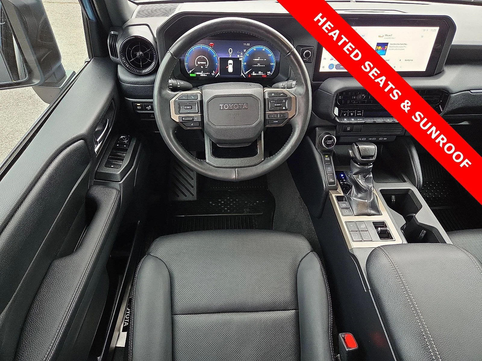 Used 2024 Heritage Blue/Gray Scape Toyota 4DR 4WD image 12
