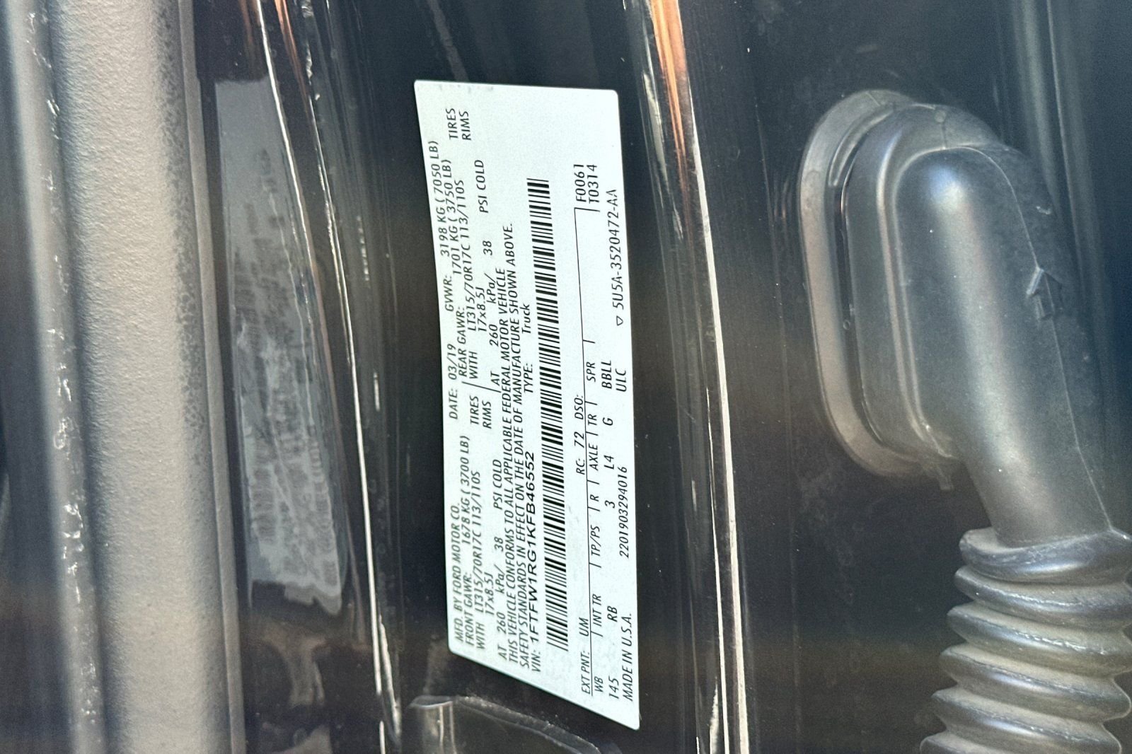 Used 2019 Black Ford Raptor image 33