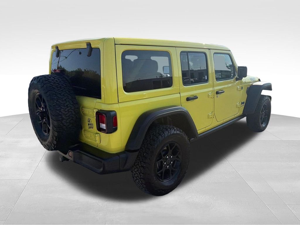 Used 2024 Yellow Jeep Willys 4xe image 5