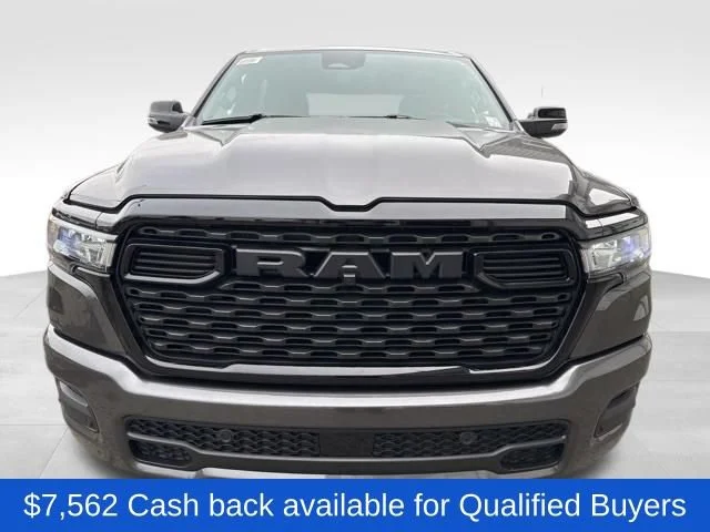 New 2026 Granite Crystal Metallic Clearcoat Ram Big Horn/Lone Star image 2