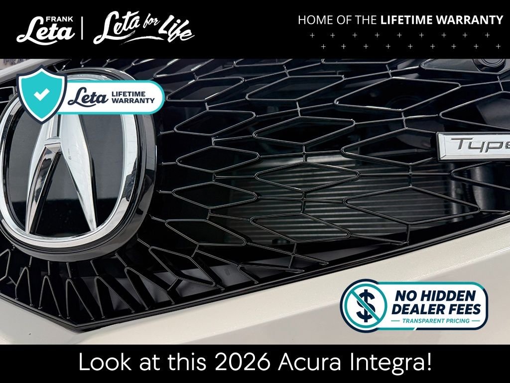 New 2026 Platinum White Pearl Acura Type S image 11