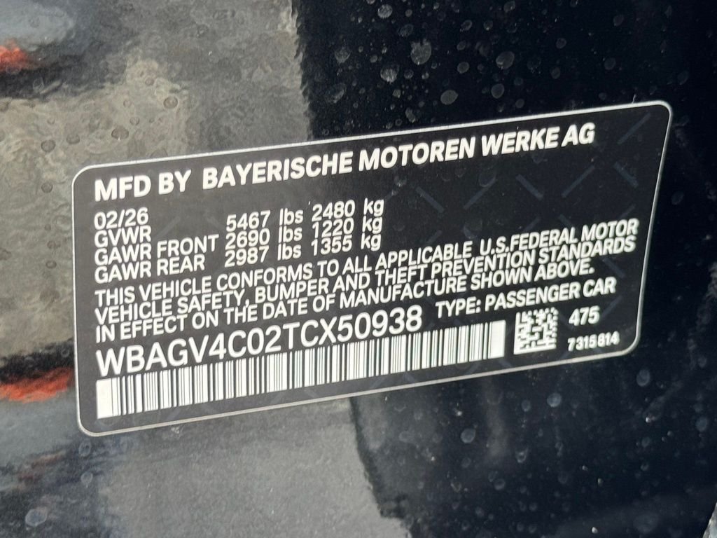 Used 2026 Black Sapphire Metallic BMW 840i xDrive Gran Coupe image 30