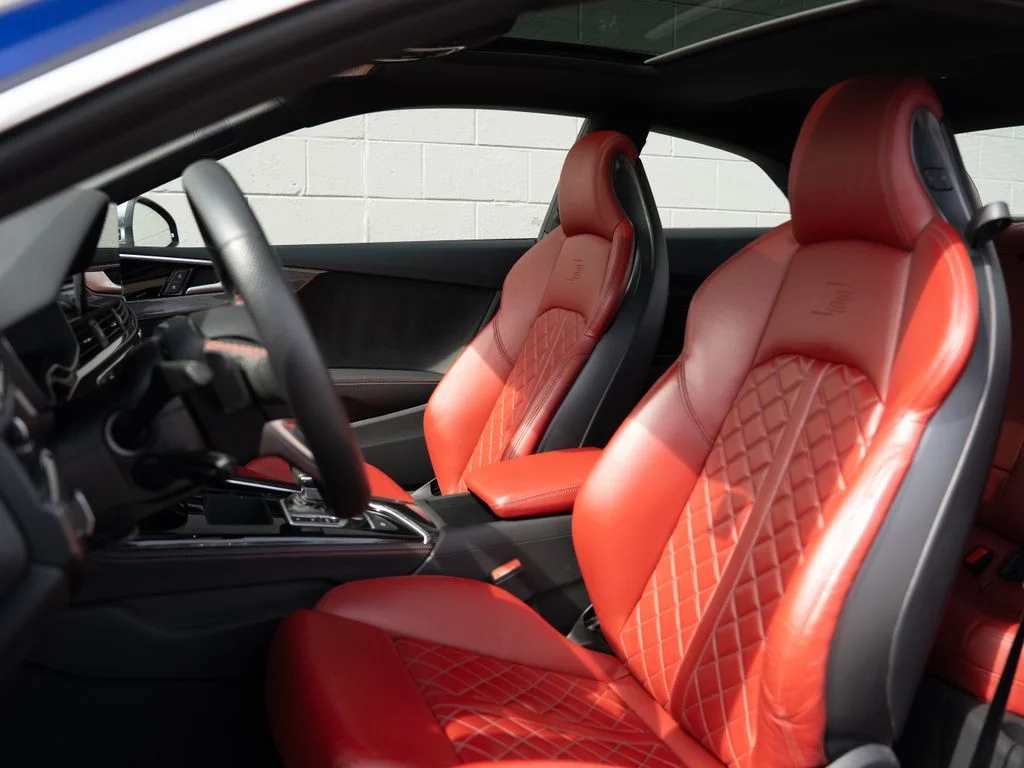 Used 2022 Blue Audi 3.0T Premium Plus image 5