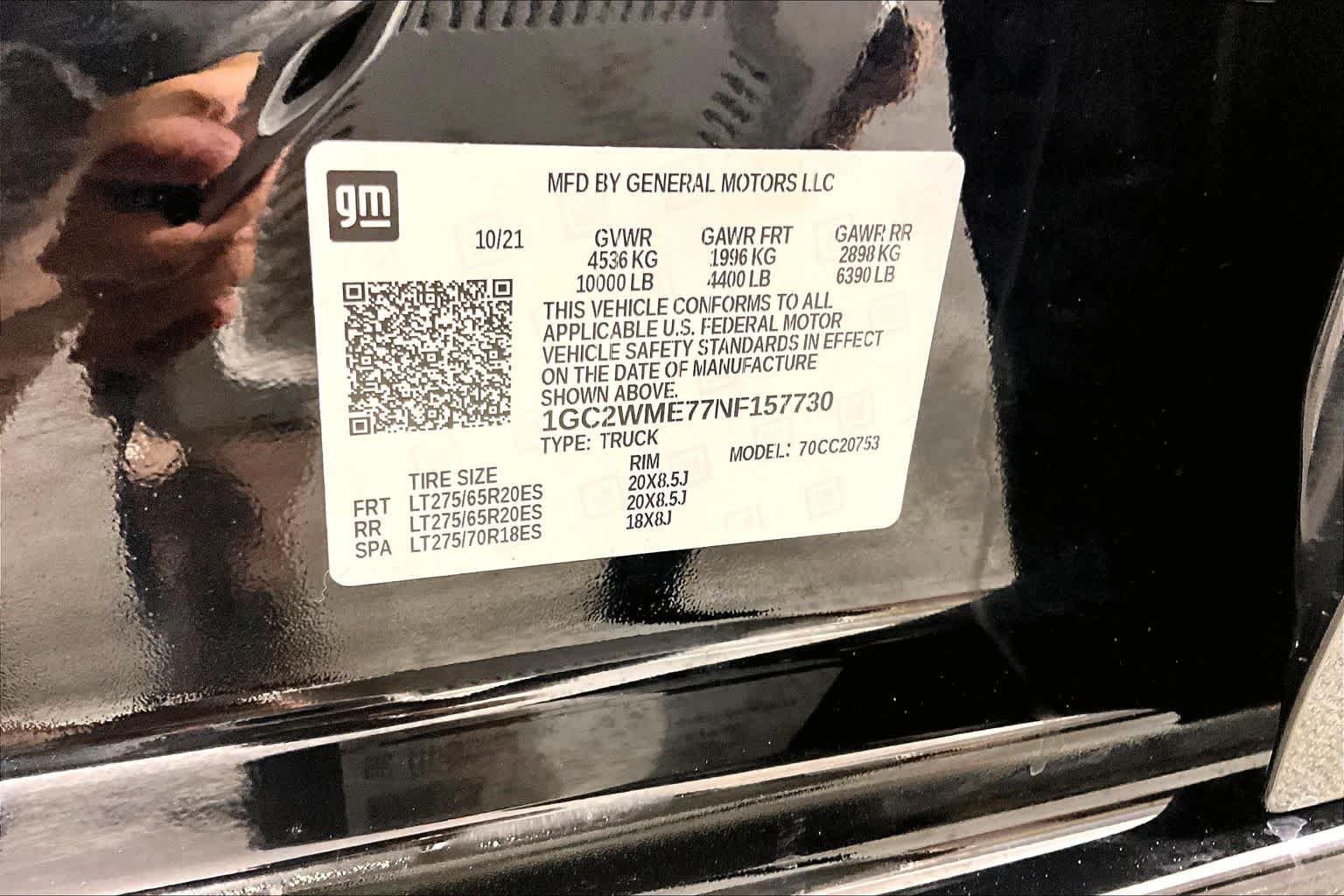 Used 2022 Black Chevrolet Custom image 31