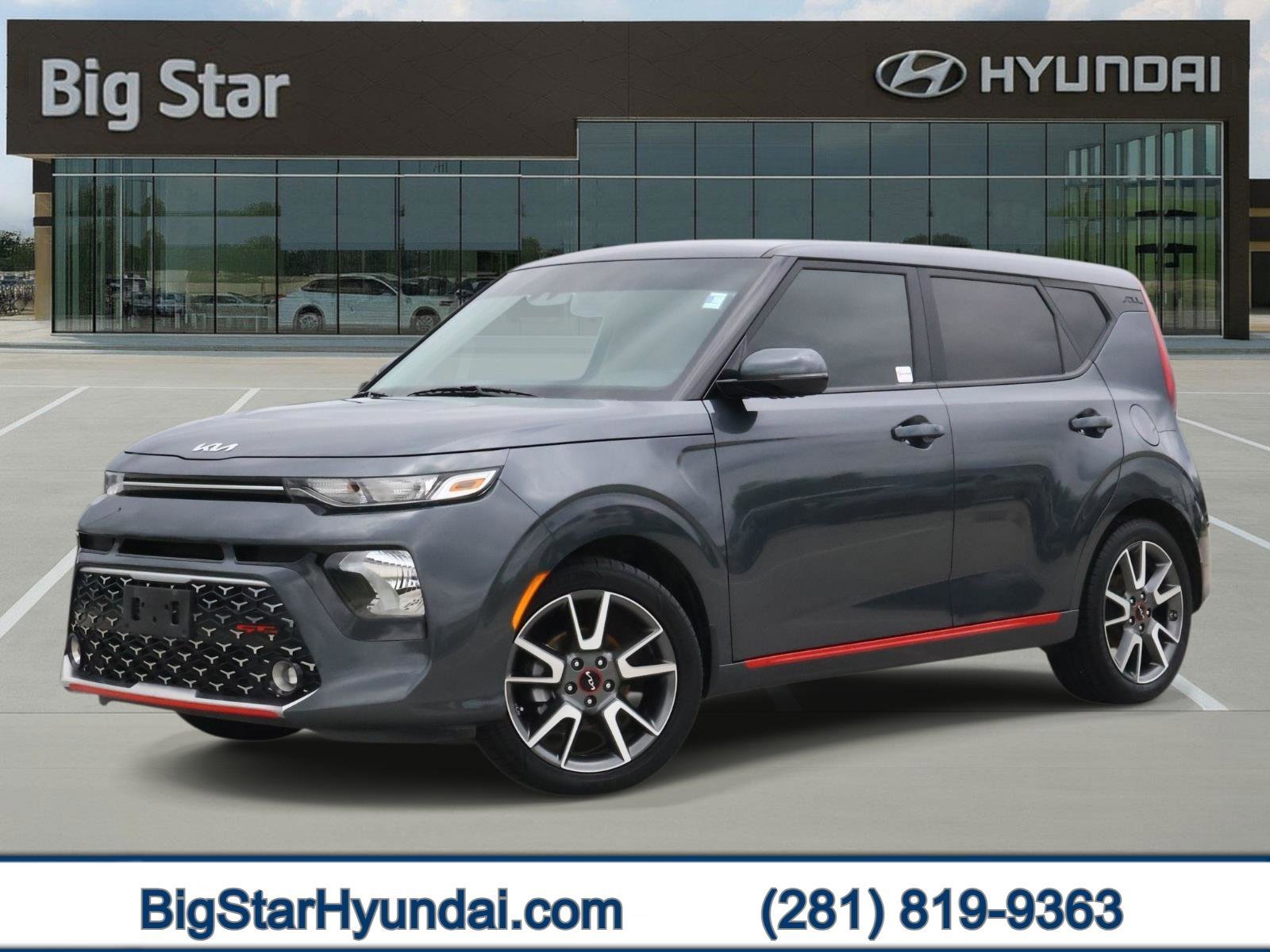Used 2022 Gravity Gray Kia GT-Line image 1