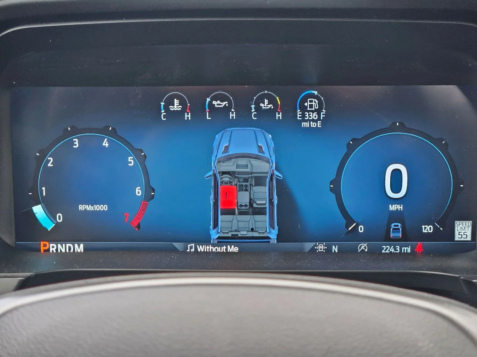 Used 2025 Black Metallic Ford Tremor image 14