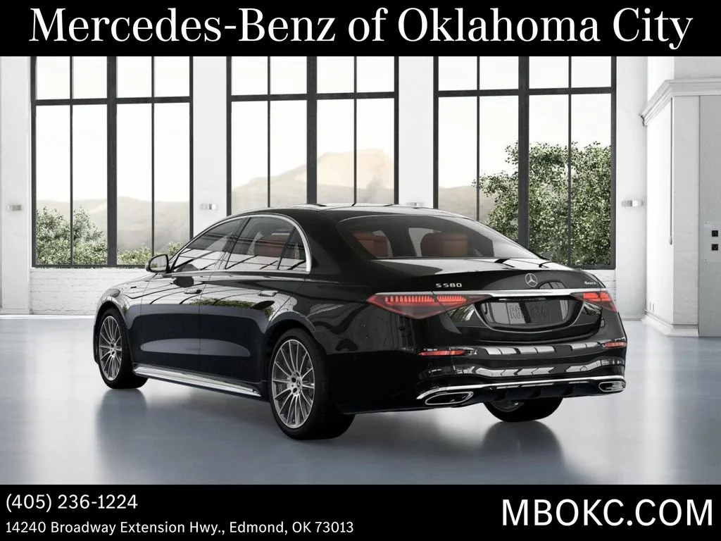 New 2026 Obsidian Black Metallic Mercedes-Benz S 580 image 29