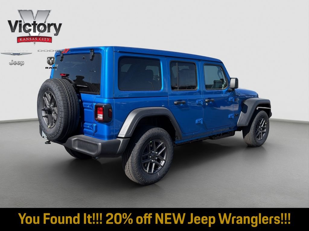 New 2026 Hydro Blue Pearl-Coat Exterior Paint Jeep Sport S image 7