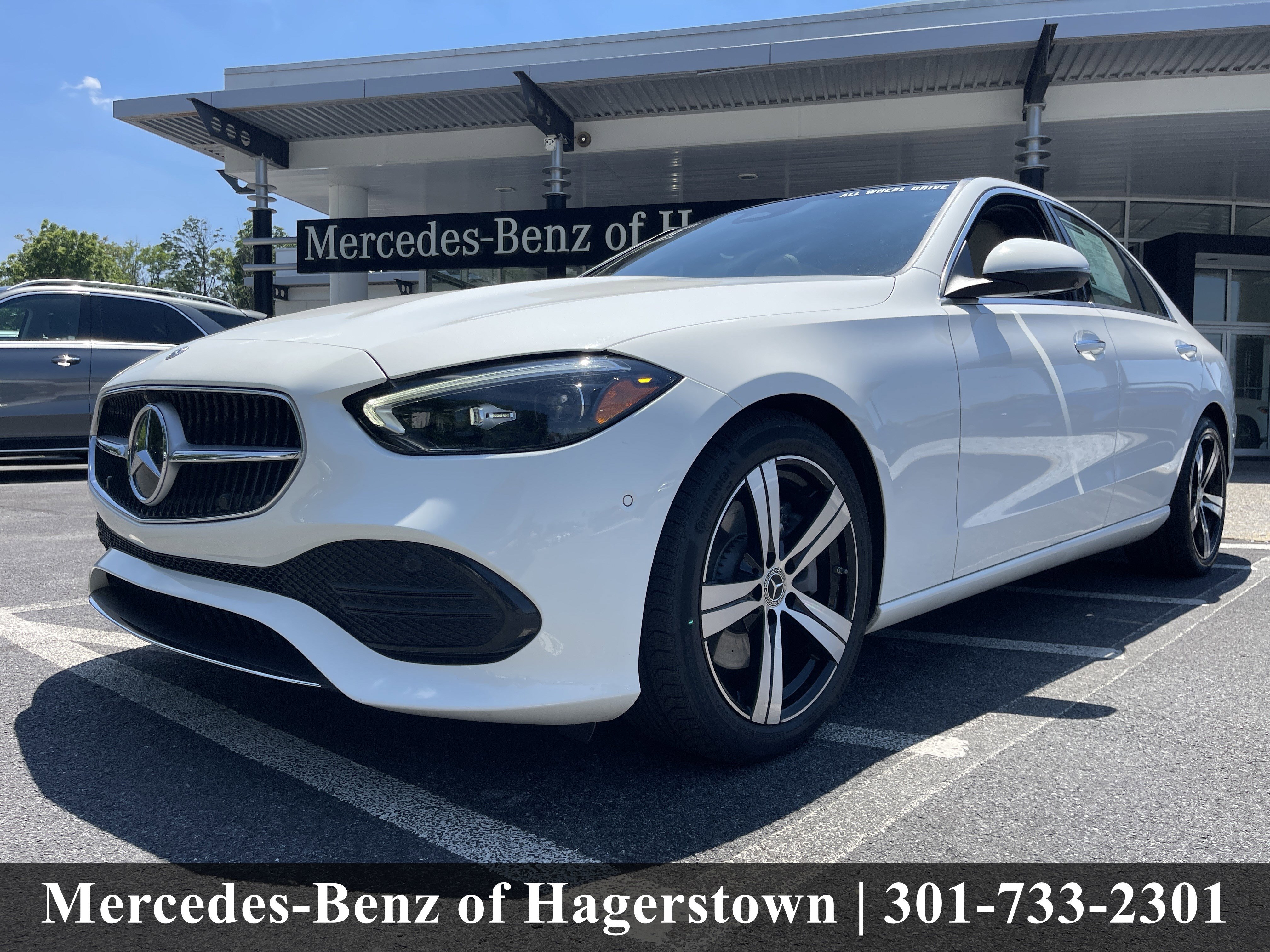 Certified Used 2023 Polar White Mercedes-Benz C 300 4MATIC® Sedan image 3