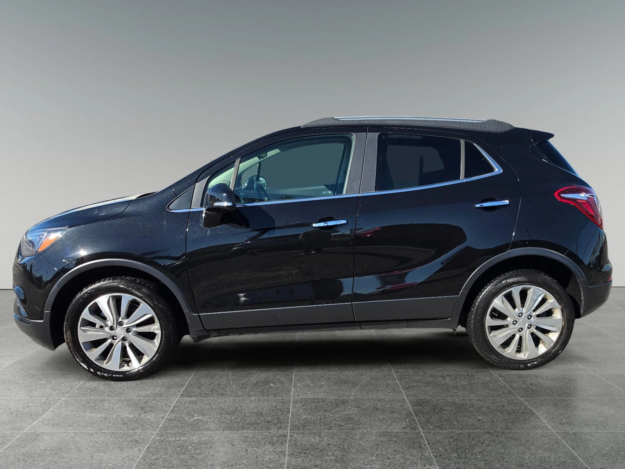 Used 2019 Black Carbon Metallic Buick Preferred image 2