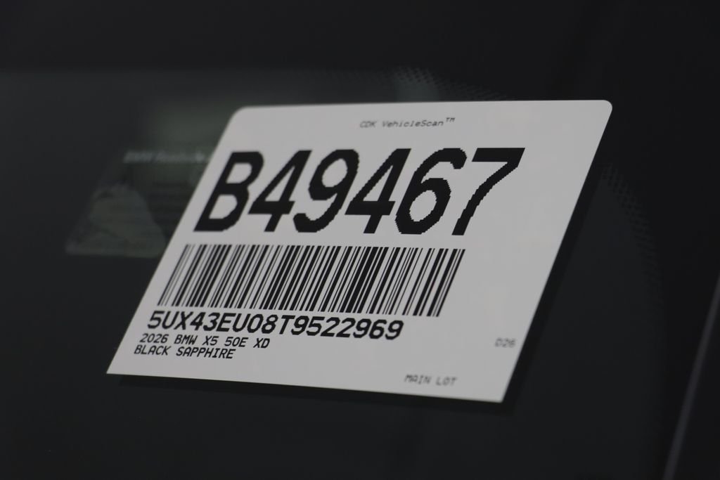 New 2026 Black Sapphire Metallic BMW xDrive50e image 26