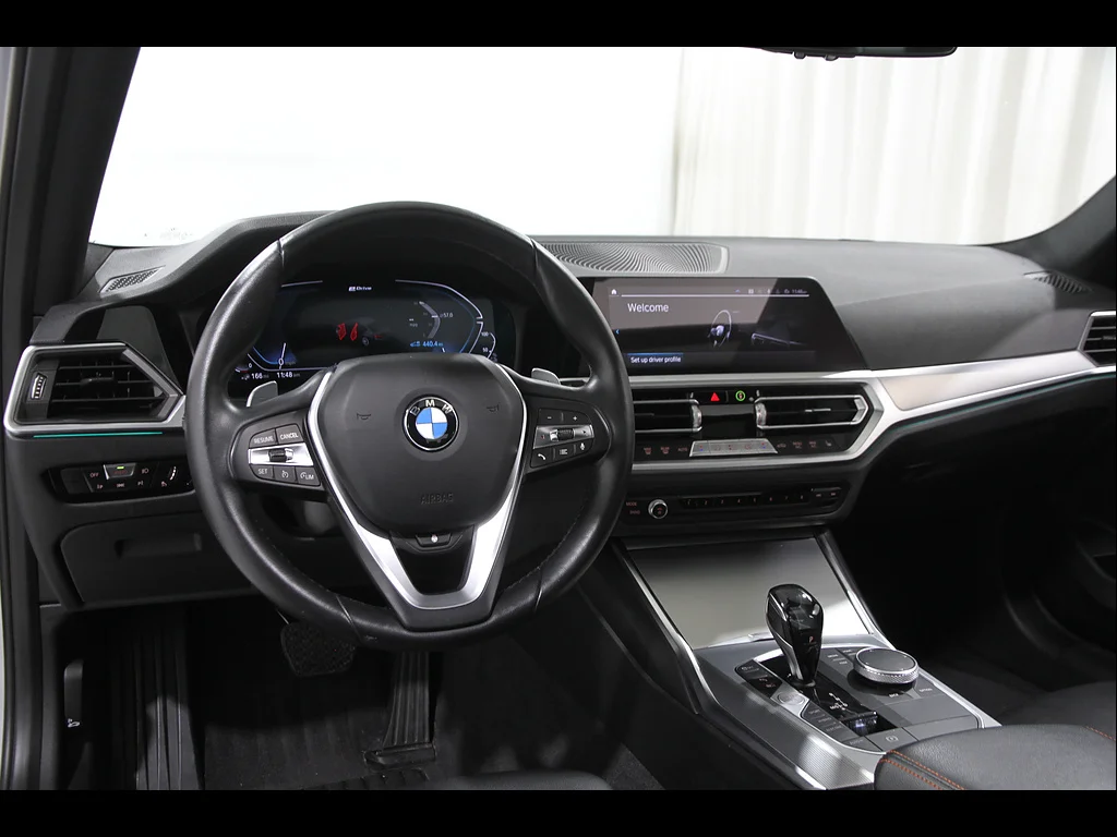 Used 2021 Glacier Silver Metallic BMW 330e xDrive image 7