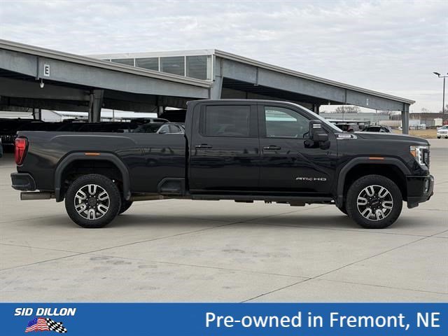 Used 2021 Ebony Twilight Metallic GMC AT4 image 3