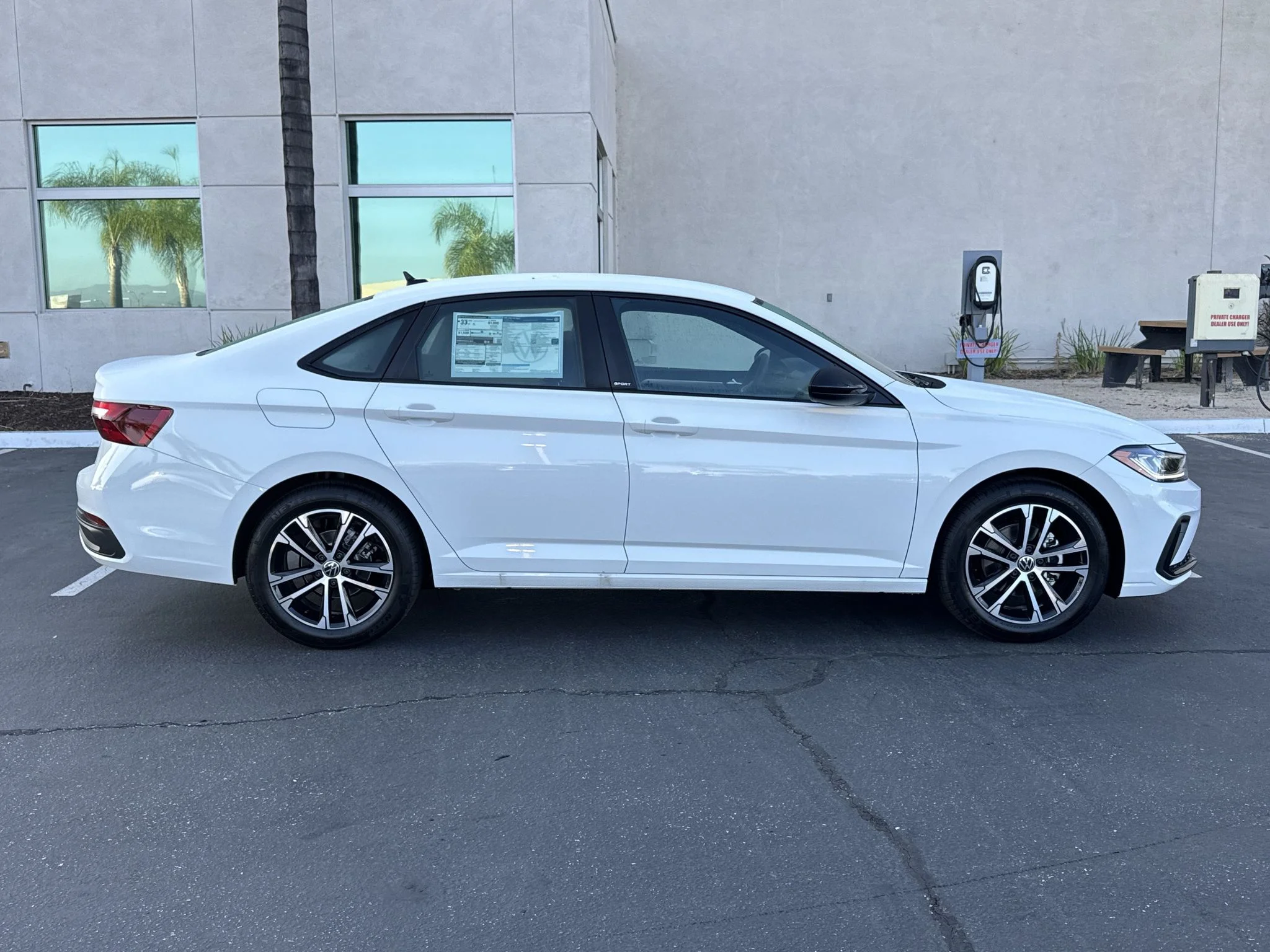 New 2026 Pure White Volkswagen Sport image 9