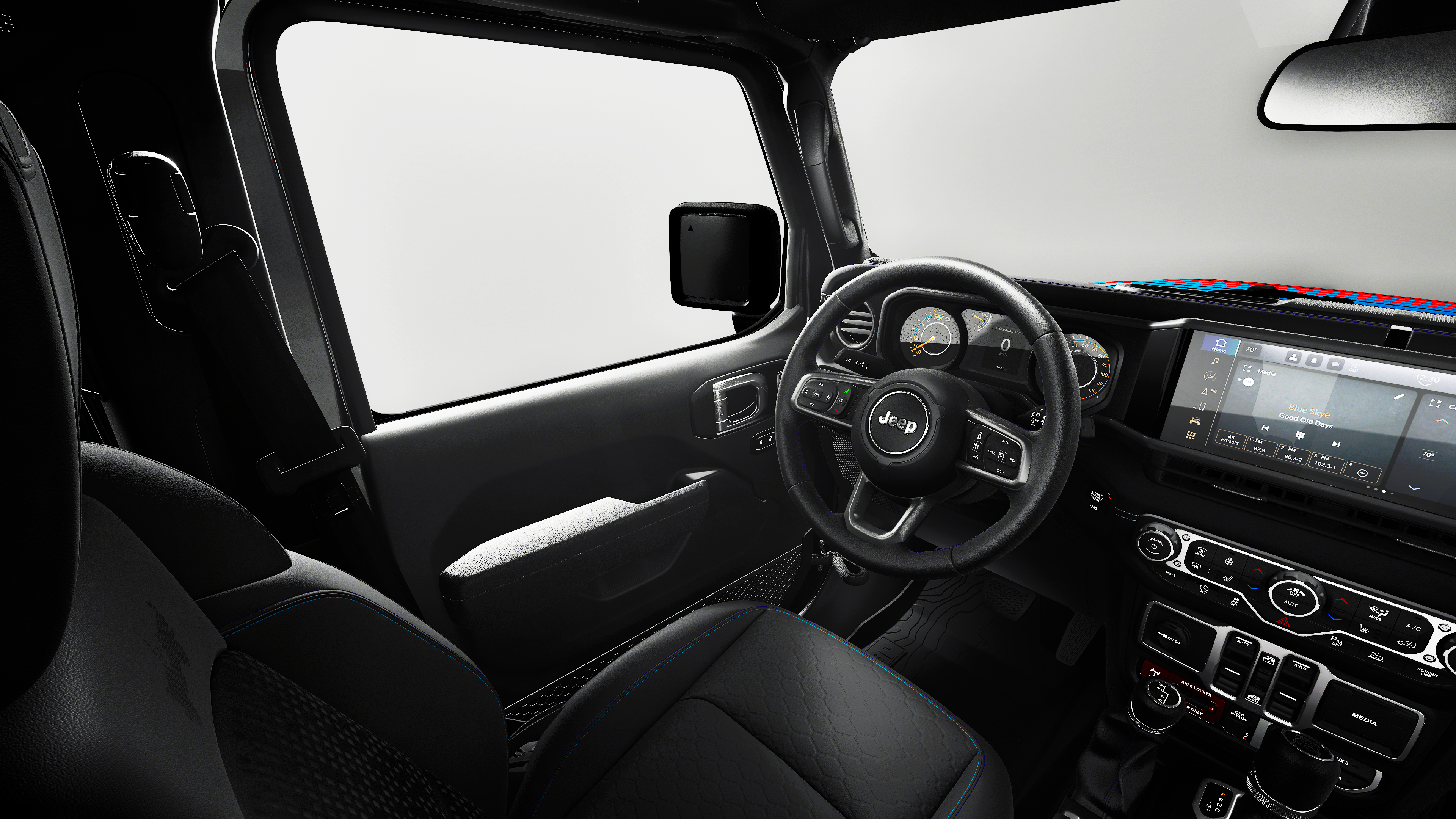 New 2027 Black Clear-Coat Exterior Paint Jeep Rewind image 20