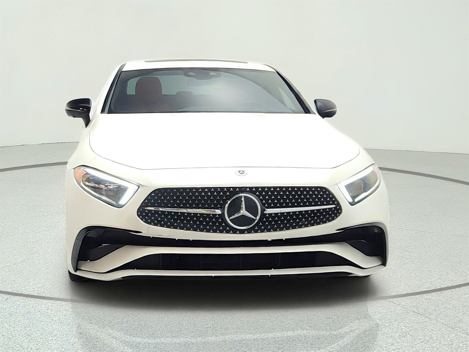 Used 2022 designo Manufaktur Cashmere White Magno Mercedes-Benz CLS 450 4MATIC® Coupe image 2
