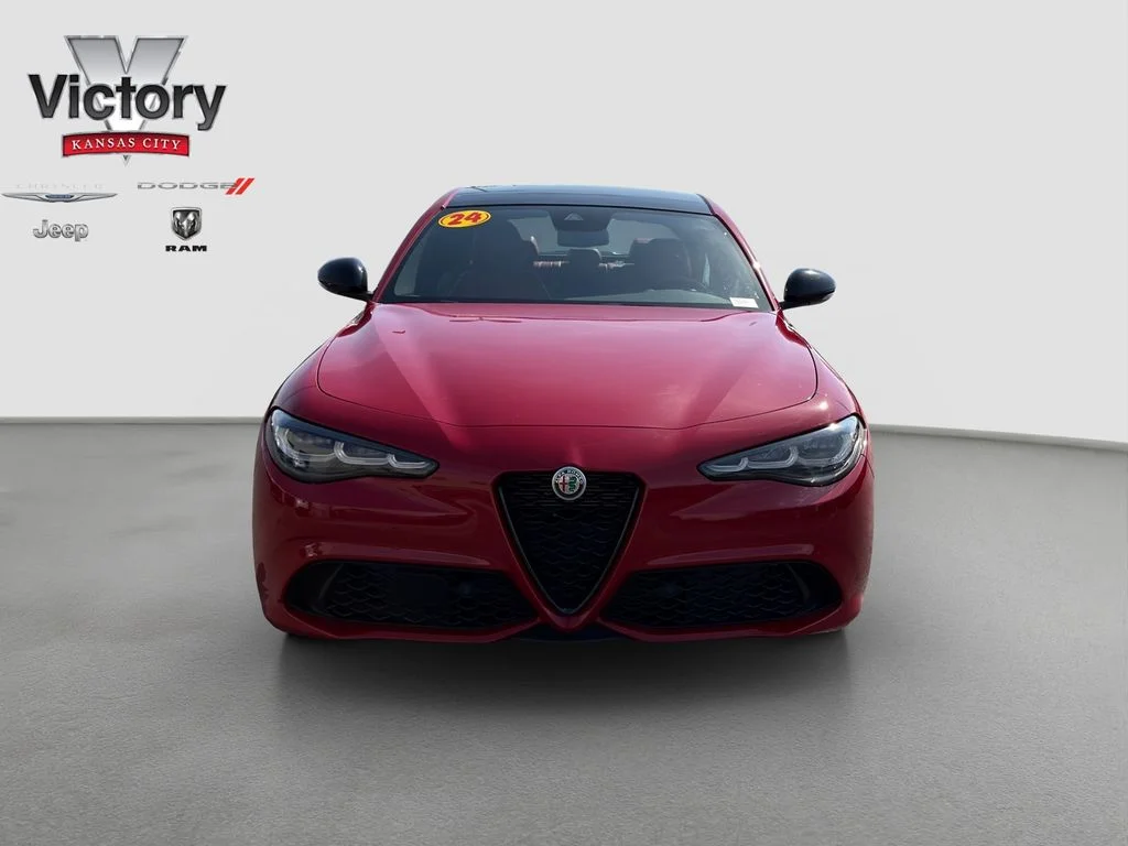 Used 2024 Alfa Romeo Giulia Veloce with VIN ZARFANBN1R7687903 for sale in Kansas City