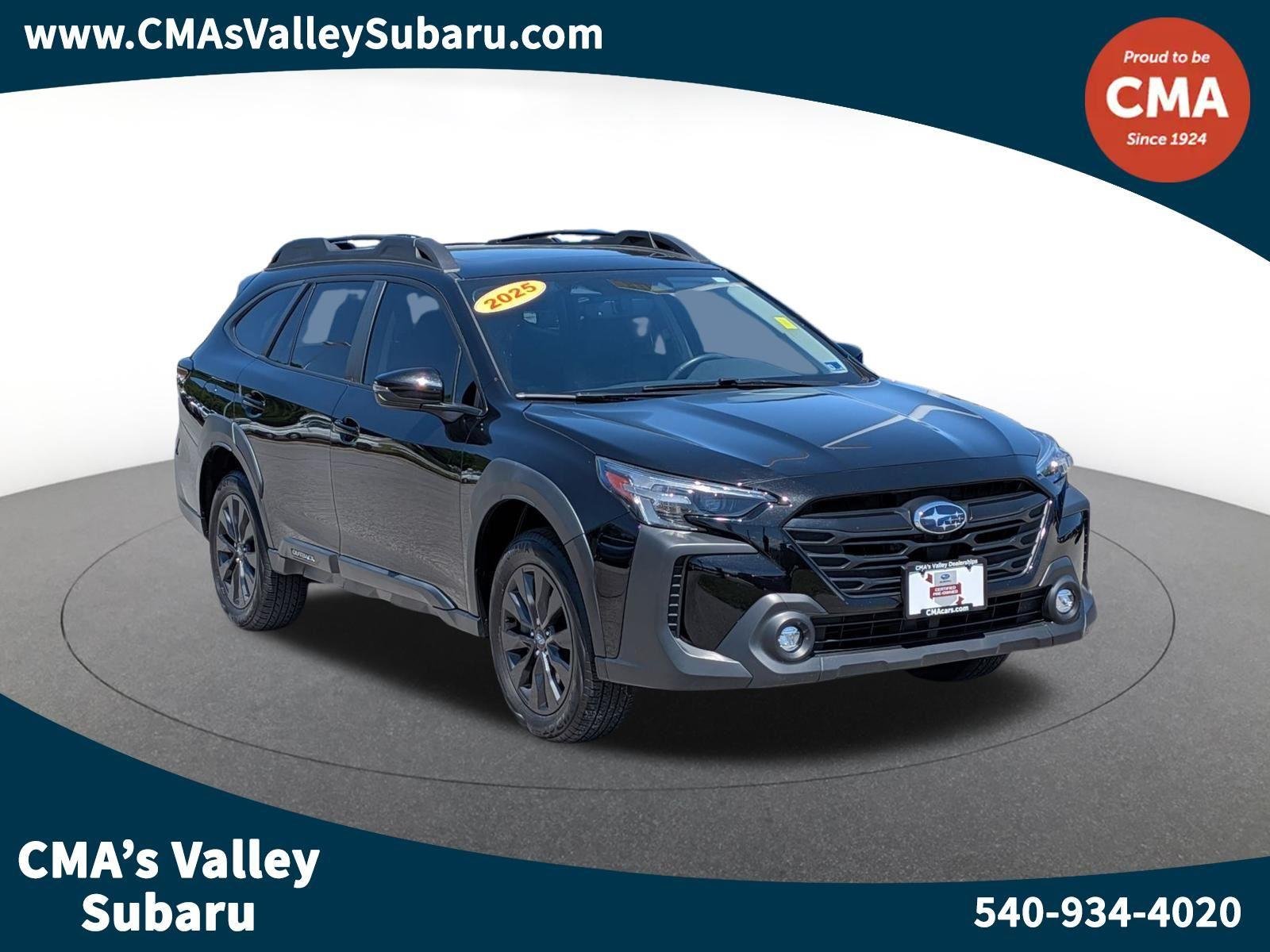Used 2025 Crystal Black Silica Subaru Onyx Edition XT image 1